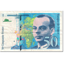 Francia, 50 Francs, St Exupéry, 1997, Undated (1997), MB, Fayette:73.4