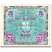 Banknote, Germany, 5 Mark, 1944, SERIE DE 1944, KM:193a, EF(40-45)