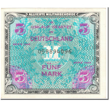 Banknote, Germany, 5 Mark, 1944, SERIE DE 1944, KM:193a, AU(55-58)