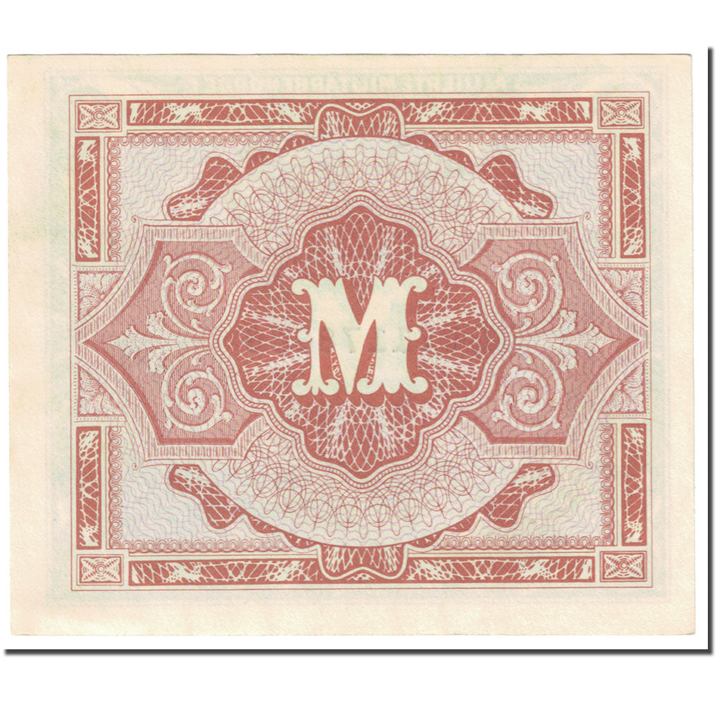 Banknot, Niemcy, 1/2 Mark, 1944, SERIE DE 1944, KM:191a, AU(55-58)