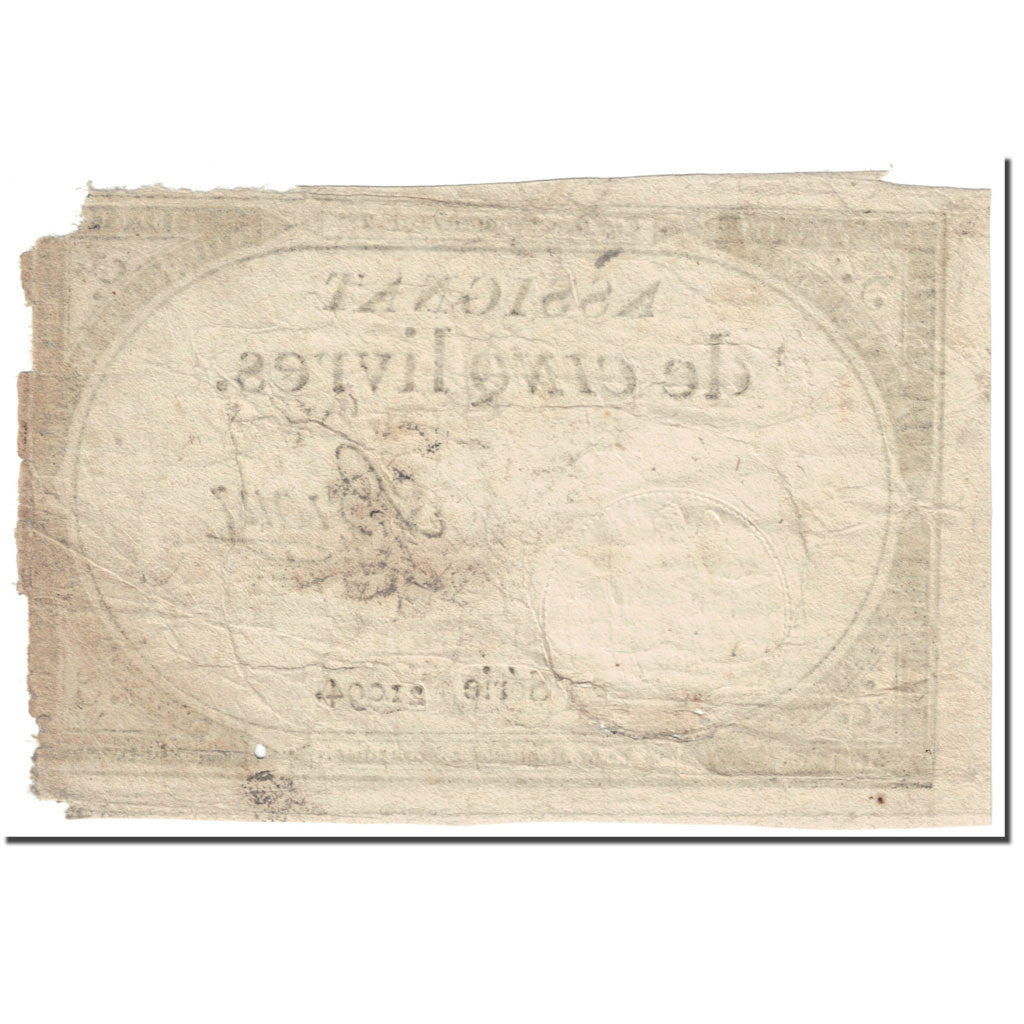 Frankreich, 5 Livres, 1793, Brouz, 10 brumaire de l'an 2 - (31 octobre 1793)
