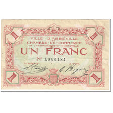 France, Abbeville, 1 Franc, TB, Pirot:1-3