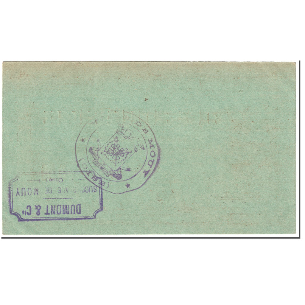 France, Mouy, 50 Centimes, 1915, AU(50-53), Pirot:60-47