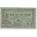 France, Mouy, 1 Franc, 1915, AU(50-53), Pirot:60-48