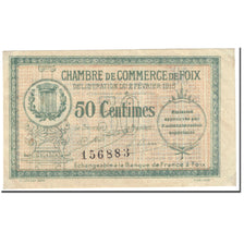 France, Foix, 50 Centimes, 1915, VF(20-25), Pirot:59-05