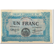 France, Foix, 1 Franc, 1915, VF(20-25), Pirot:59-3