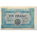 Francia, Foix, 1 Franc, 1915, MB, Pirot:59-3