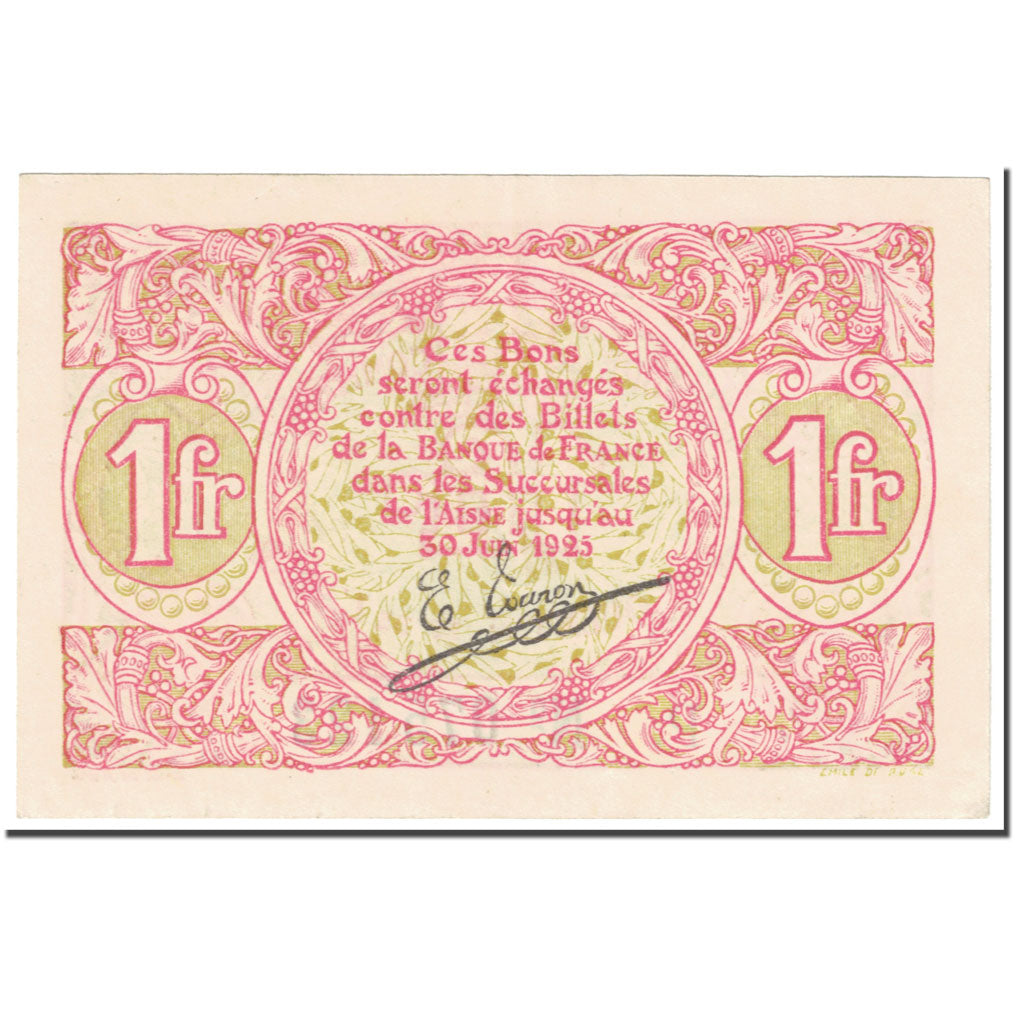 France, Saint-Quentin, 1 Franc, 1918, SUP, Pirot:116-3