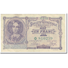 Biljet, België, 1 Franc, 1915, 1915-03-17, KM:86a, TTB