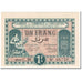 Banknote, Algeria, Chamber of Commerce, Constantine, 1 Franc, Pirot 140-22
