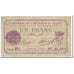 Banknote, Algeria, Chamber of Commerce, Alger, 1 Franc, Pirot 137.01