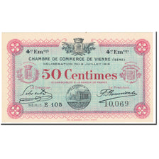 France, Vienne, 50 Centimes, 1918, UNC(65-70), Pirot:128-20