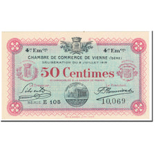 Francia, Vienne, 50 Centimes, 1918, FDS, Pirot:128-20