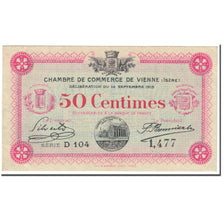 France, Vienne, 50 Centimes, 1915, UNC(65-70), Pirot:128-1