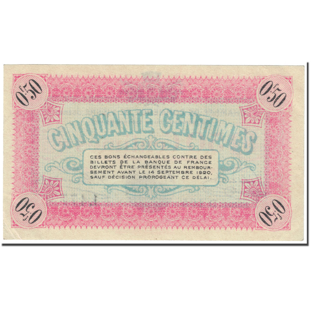 France, Vienne, 50 Centimes, 1915, UNC(65-70), Pirot:128-1