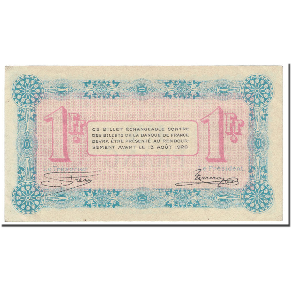 France, Annecy, 1 Franc, 1915, EF(40-45), Pirot:10-1