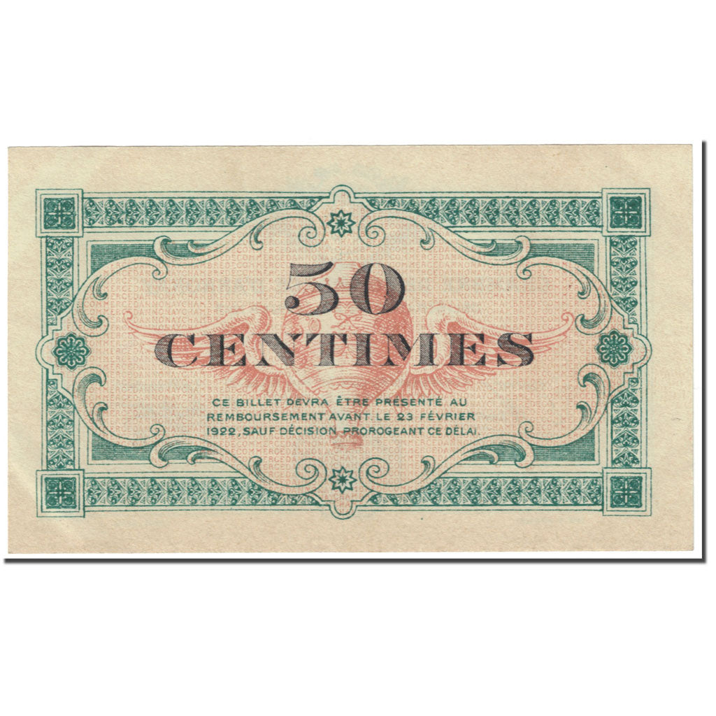 France, Annonay, 50 Centimes, 1917, SUP, Pirot:11-9