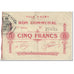 France, Auby, 5 Francs, 1914, VF(30-35), Pirot:59-157