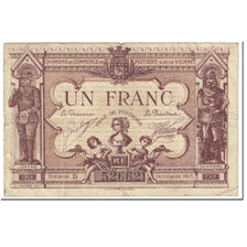 France, Poitiers, 1 Franc, 1915, VG(8-10), Pirot:101-6