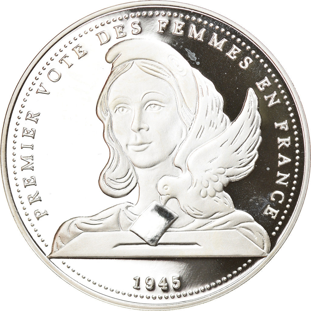 Francja, Medal, Premier Vote des Femmes en France, Polityka, społeczeństwo