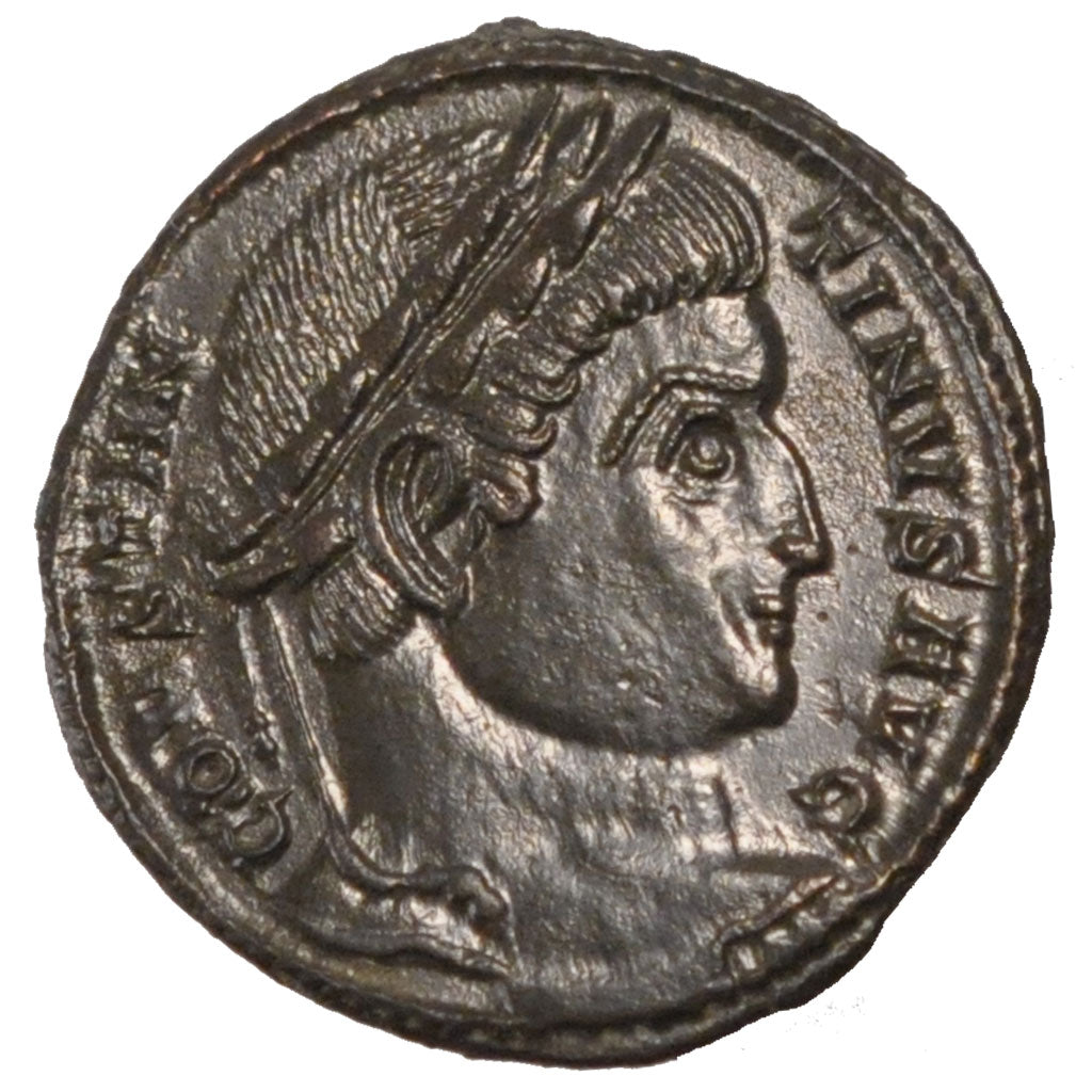 Constantine I, Nummus, Trier, SPL-, Rame, Cohen:454