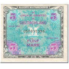 Banknote, Germany, 5 Mark, 1944, SERIE DE 1944, KM:193a, EF(40-45)