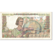 Frankreich, 10,000 Francs, Génie Français, 1956, 1956-04-05, S, Fayette:50.80