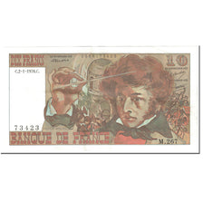 Francia, 10 Francs, Berlioz, 1976, 1976-01-02, BB+, Fayette:63.16, KM:150c