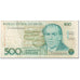 Banconote, Brasile, 500 Cruzados, 1987, Undated (1987), KM:212c, MB