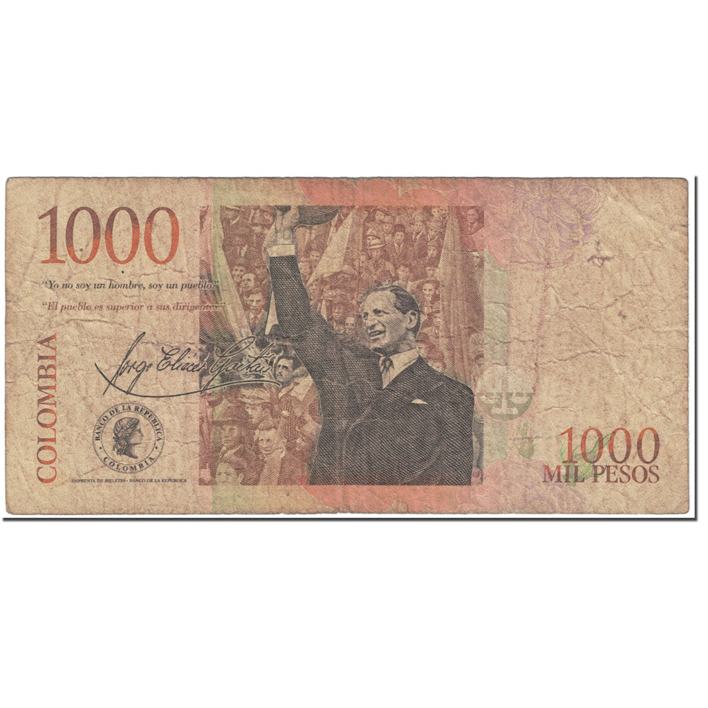Billete, 1000 Pesos, 2006, Colombia, 2006-01-31, KM:456b, RC