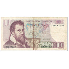 Banknote, Belgium, 100 Francs, 1972, 1972-02-04, KM:134b, VG(8-10)