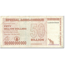 Banknote, Zimbabwe, 50 Billion Dollars, 2008, 2008-05-15, KM:63, VF(20-25)