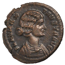 Fausta, Nummus, Trier, AU(55-58), Copper, Cohen #15, 2.90