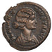 Fausta, Nummus, Trier, AU(55-58), Copper, Cohen #15, 2.90
