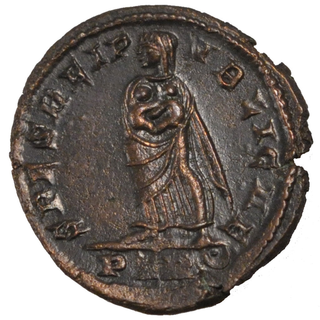 Fausta, Nummus, Trier, AU(55-58), Copper, Cohen #15, 2.90