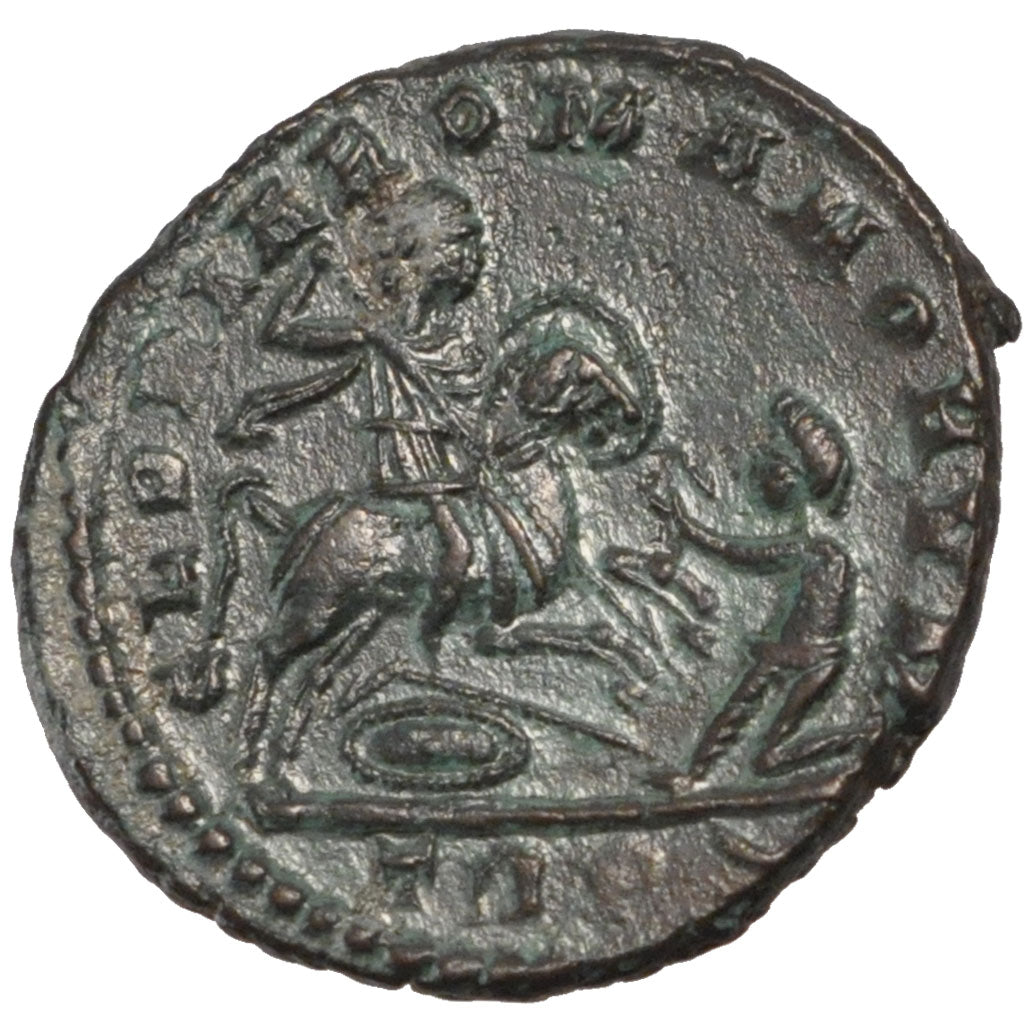 Magnentius, Maiorina, Trier, AU(50-53), Copper, Cohen #16, 5.40