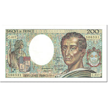 Francia, 200 Francs, Montesquieu, 1983, Undated (1983), EBC, Fayette:70.3