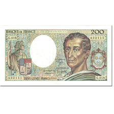 Francia, 200 Francs, Montesquieu, 1983, Undated (1983), EBC, Fayette:70.3