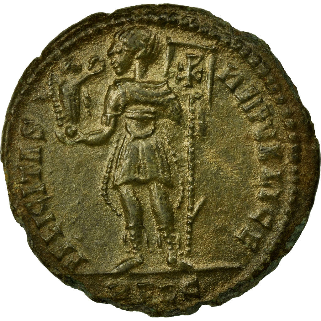 Coin, Magnentius, Maiorina, Lyons, AU(55-58), Copper, Cohen:7