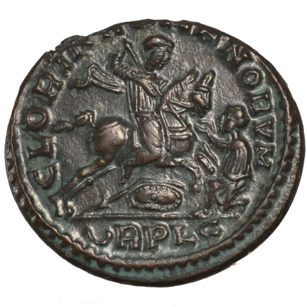 Magnentius, Maiorina, Lyons, AU(50-53), Copper, Cohen #16, 6.00