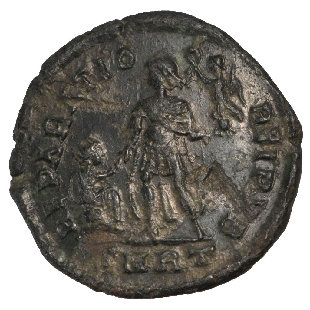 Gratian, Maiorina, EF(40-45), Copper, Cohen #30, 4.40