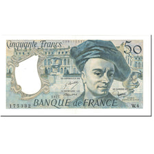 France, 50 Francs, Quentin de La Tour, 1977, Undated (1977), TTB, Fayette:67.2