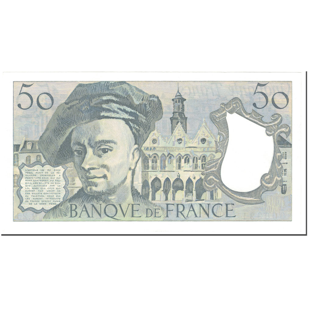France, 50 Francs, Quentin de La Tour, 1981, Undated (1981), UNC(65-70)