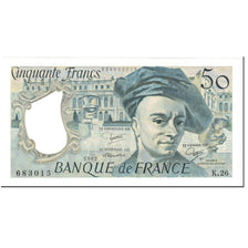 France, 50 Francs, Quentin de La Tour, 1982, Undated (1982), SUP, Fayette:67.8