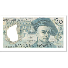 France, 50 Francs, Quentin de La Tour, 1983, Undated (1983), AU(55-58)