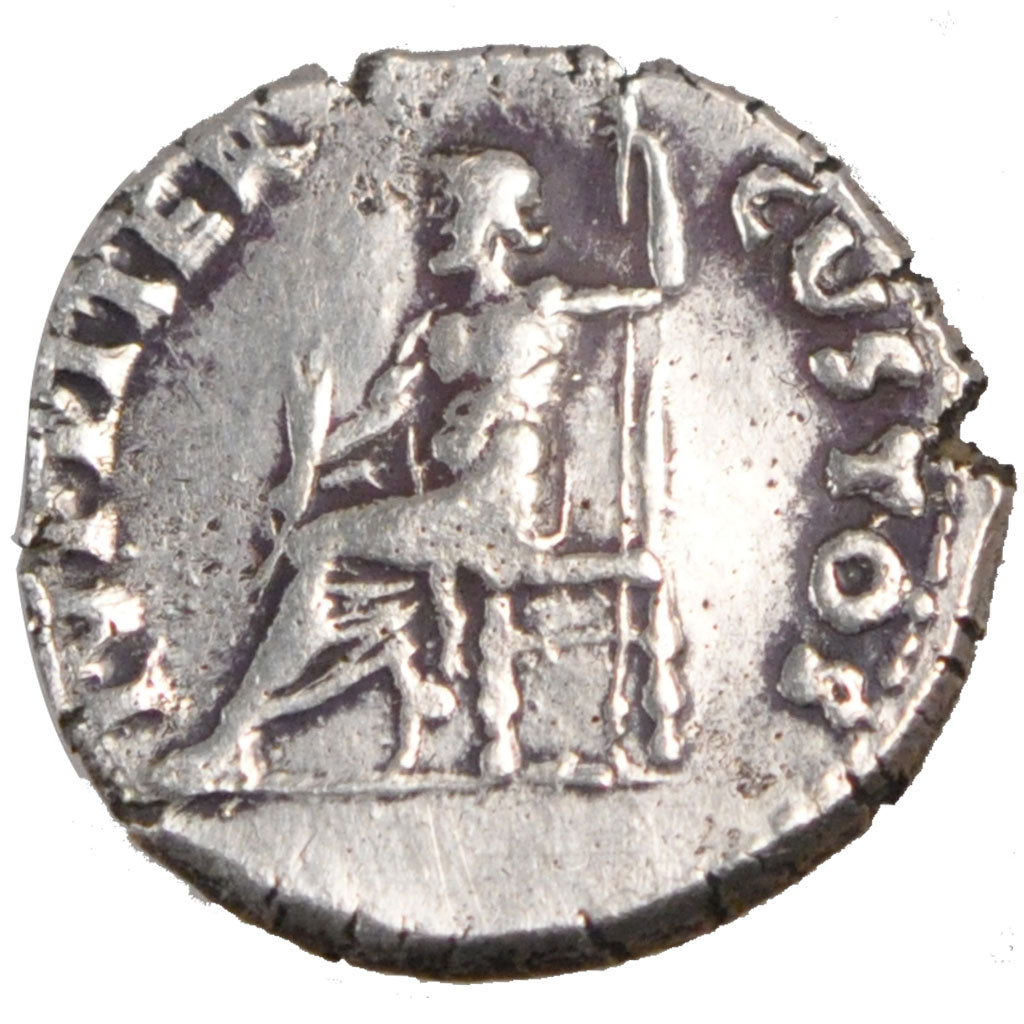 Nero, Denarius, EF(40-45), Silver, Cohen #123, 3.50