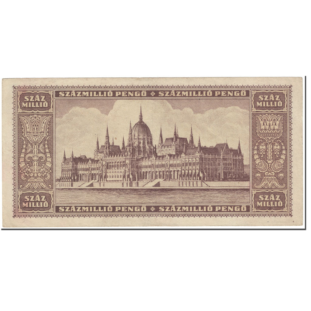 Geldschein, Ungarn, 100,000,000 Pengö, 1946, 1946-03-18, KM:124, SS