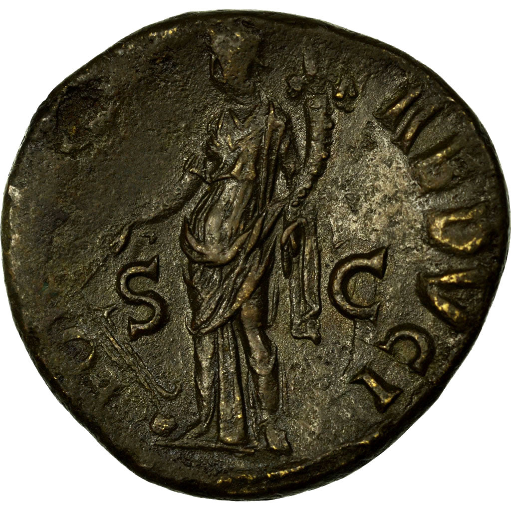 Coin, Vespasian, Dupondius, EF(40-45), Copper, Cohen:181