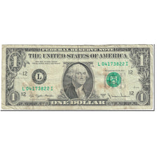 Nota, Estados Unidos da América, One Dollar, 1977, Undated (1977), KM:1608