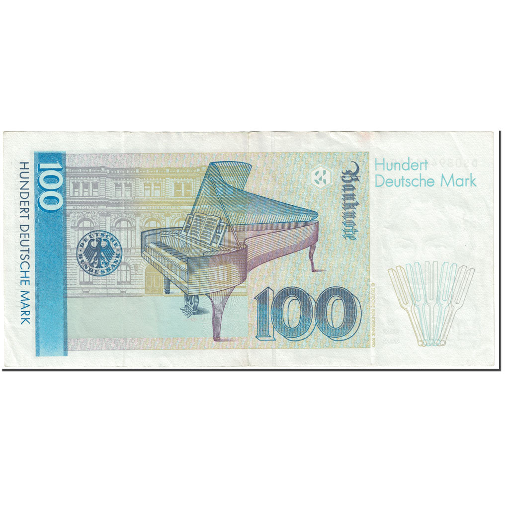 Banknote, GERMANY - FEDERAL REPUBLIC, 100 Deutsche Mark, 1993, 1993-10-01